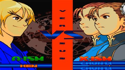 Ken Vs Chun Li S Dramatic Battle Hardest Street Fighter Alpha 3 Max