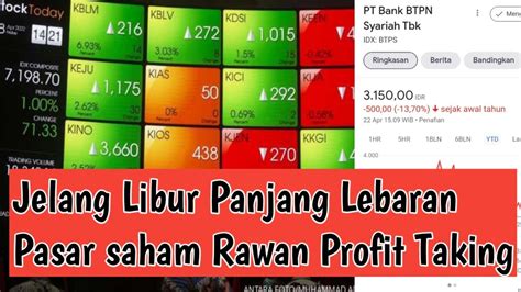 Update Saham April Btps Srtg Enrg Tbig Youtube