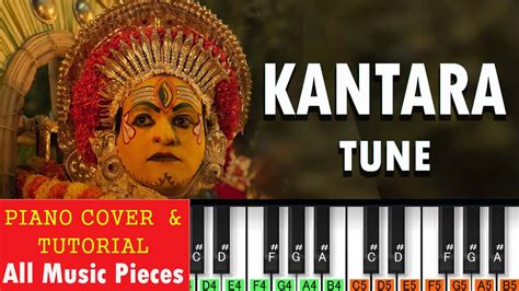 Kantara Tune On Piano Varaha Roopam Piano Tune Kantara 2022 B