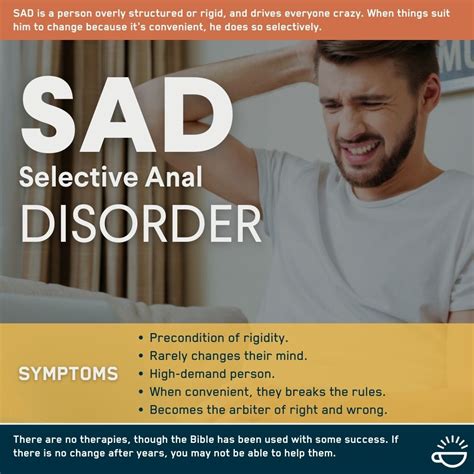 Selective Anal Disorder Alert