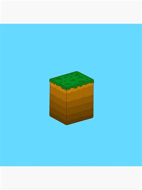 Minecraft Grass Block Wallpaper Flat