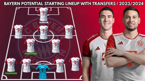 Bayern Munich Potential Starting Lineup With Transfers Confirmed