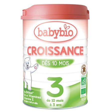 Lait Croissance Babybio Comparateur Avis Prix