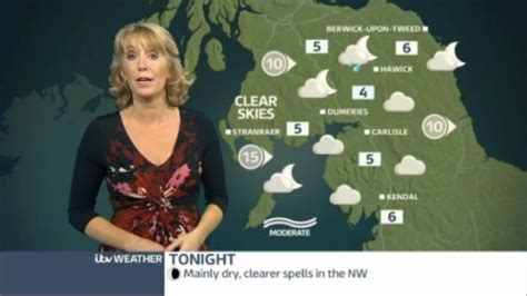 Video Saturday Nights Forecast For The Border Region Itv News Border