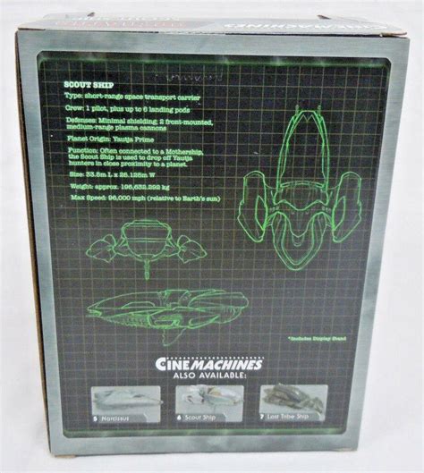 Predator Scout Ship Space Carrier Cinemachines Neca Die Cast Vehicle