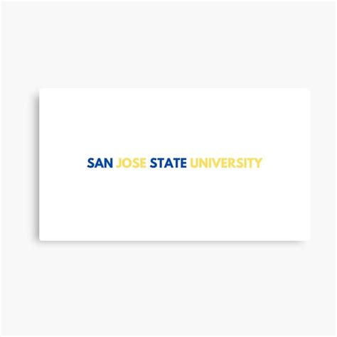 Sjsu Canvas Prints | Redbubble