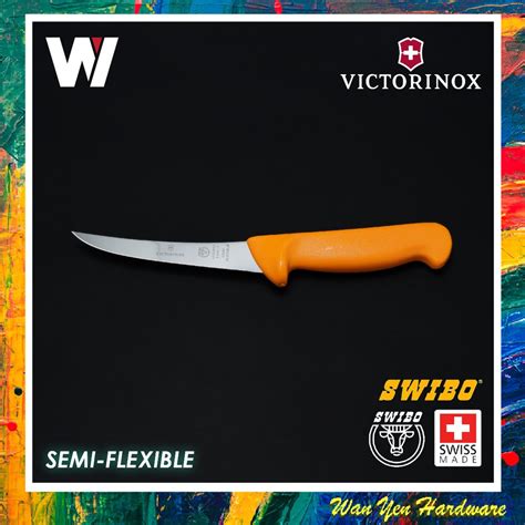 Victorinox Swibo Boning Knife Pisau Tulang Normal Edge Semi Flex