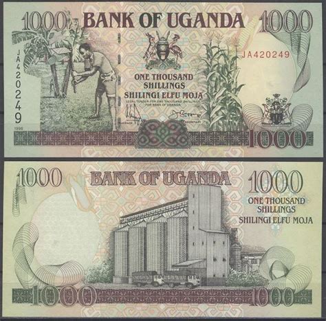 Uganda Shillings P D Unc Trgovina Kolekcionar