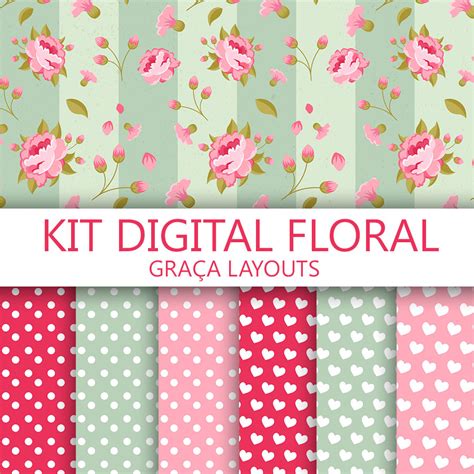 Kit Digital Floral GrÁtis