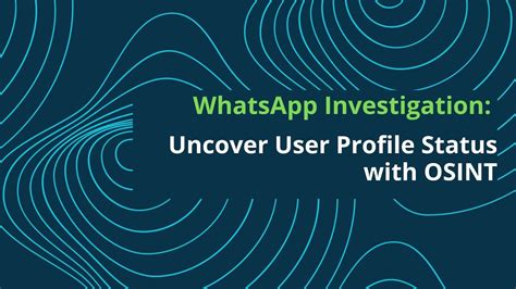 WhatsApp OSINT Verify User Profile Existence With Powerful Tools