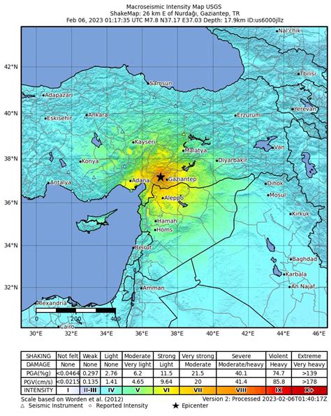 7.8 Magnitude Earthquake Felt Throughout Lebanon - The Spoken Arabic ...