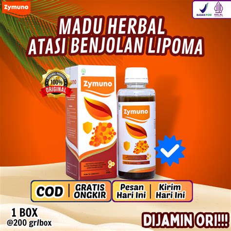 Jual Madu Zymuno Herbal Original Bantu Atasi Benjolan Mioma Kista