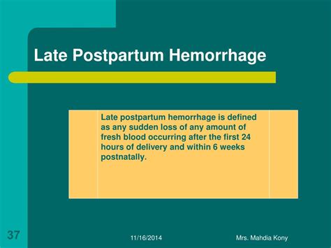 Ppt Postpartum Hemorrhage Powerpoint Presentation Free Download Id