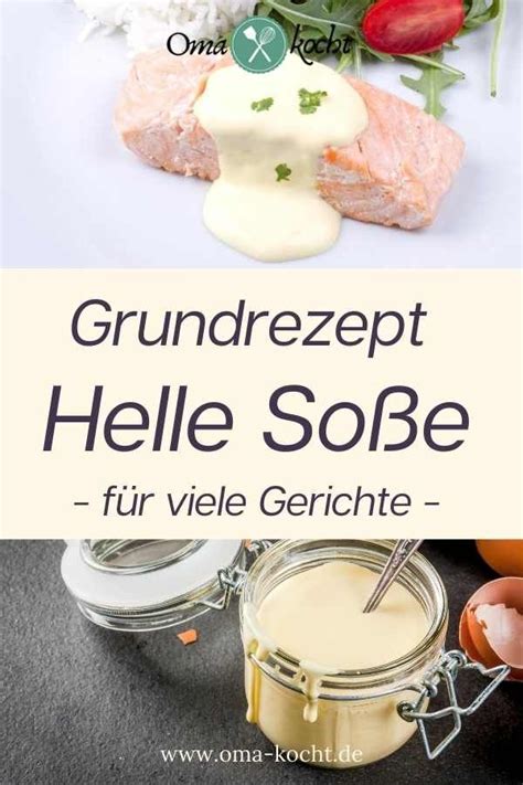 helle Grundsoße ist Basis für viele leckere Gerichte wie