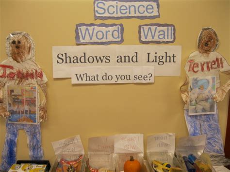 Science Word Wall | Science in Pre-K