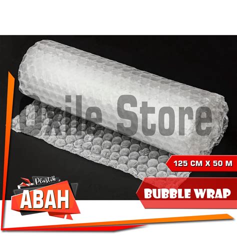 Jual Bubble Wrap Per Meter Tebal Warna Bening Dan Hitam Bandung