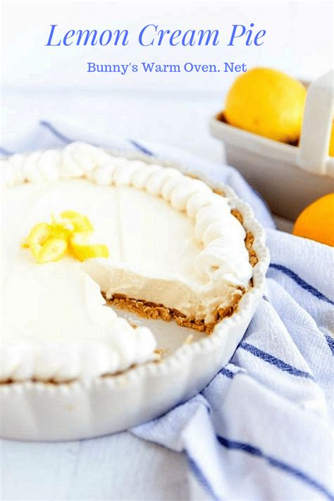 Lemon Cream Pie Bunny S Warm Oven