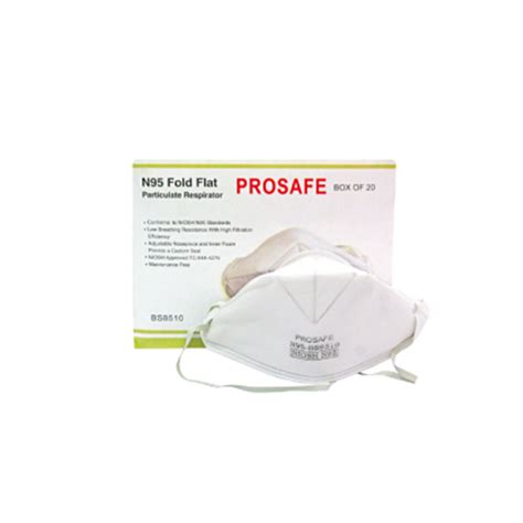 Buy Bs8510 N95 Particulate Respirator Mask Fold Flat Type Horizontal