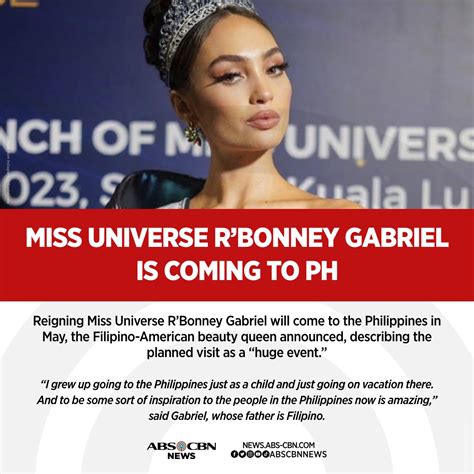 Abs Cbn News On Twitter Welcome Home Rbonney 👑 Miss Universe 2022