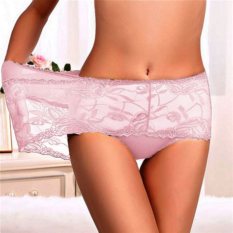 CHUOU Women Lace Panties Underwear G String Thongs Lingerie For Women