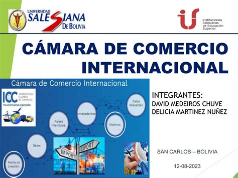 Diapositivas Cam Ra De Comercio Internacional Pptx