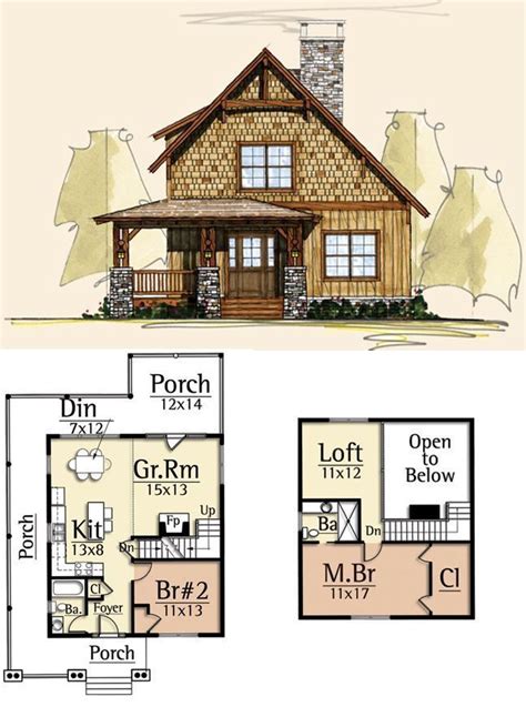 Rustic log cabin floor plans - chlistma