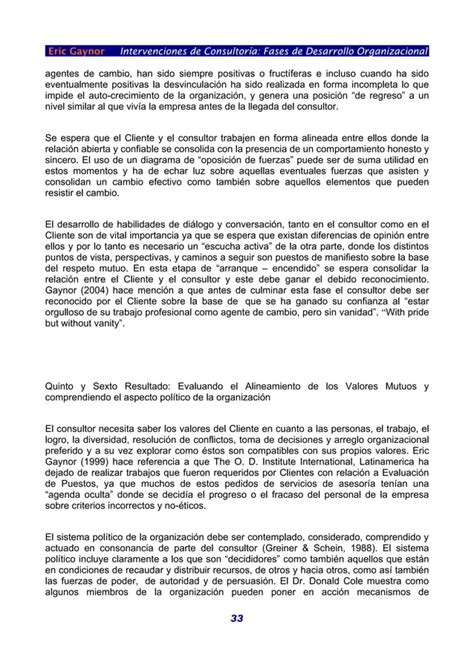 Cambio Organizacional Y Desarrollo Organizacional Pdf