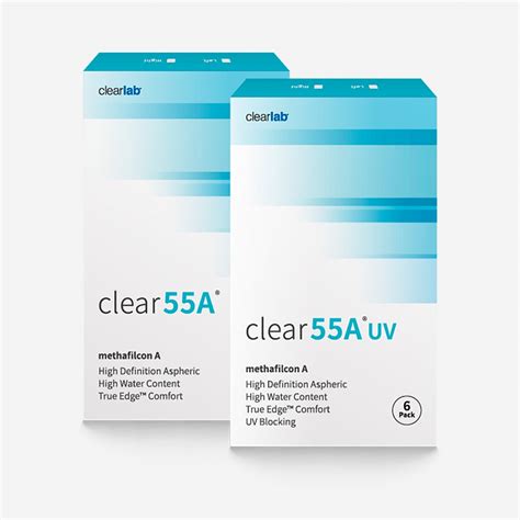Clear 55A contact lens - New York Optica