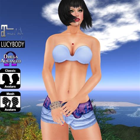 Second Life Marketplace Cpc Tube Kini Top Fatpack