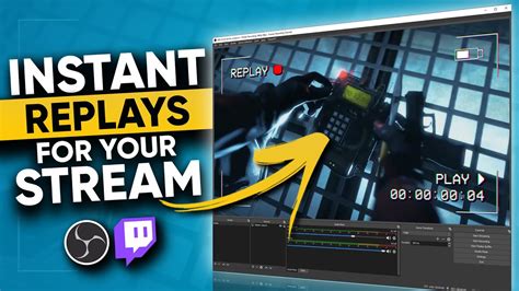 How To Show Instant Replays On Your Stream Youtube