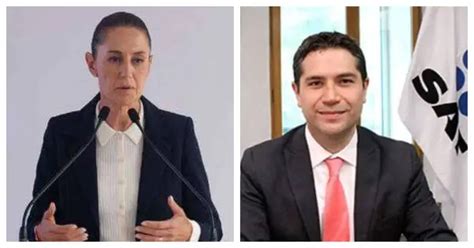 CLAUDIA SHEINBAUM RATIFICA A ANTONIO MARTÍNEZ COMO TITULAR DEL SAT