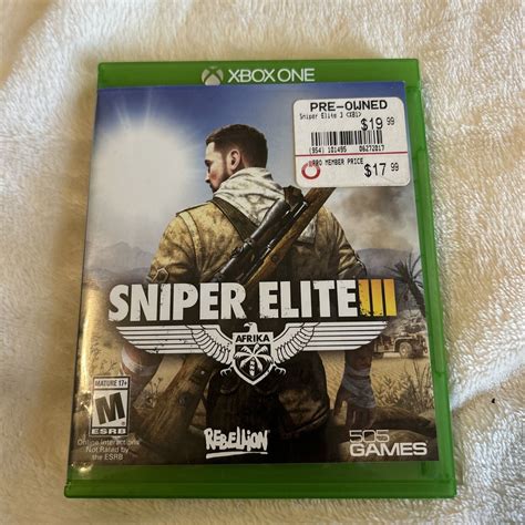 Sniper Elite Iii Value Gocollect Microsoft Xbox One Sniper Elite Iii