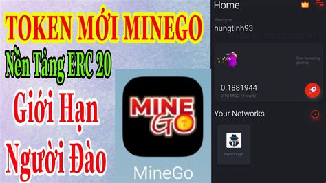 MINEGO NETWORK TẠO TÀI KHOẢN MINEGO ĐÀO TOKEN CHẠY NỀN TẢNG ERC 20