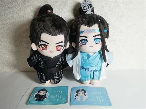 セットです 陳情令 魔道祖師 20cm ぬいぐるみ 王一博 肖戦 っているた