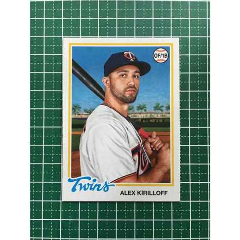 Topps Mlb Archives Alex Kirilloff Minnesota Twins