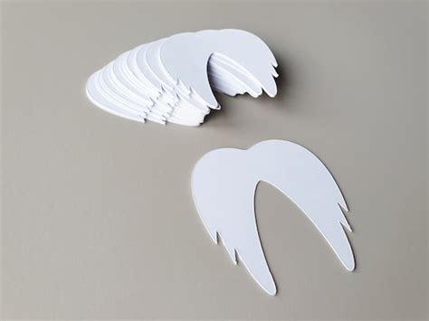 Angel Wing Cut Out Template