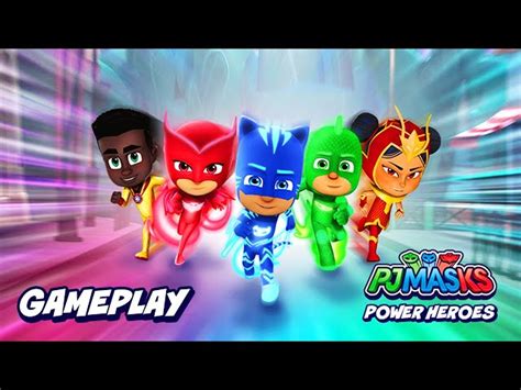 PJ Masks Power Heroes NEW MOBILE GAME Official Gameplay App