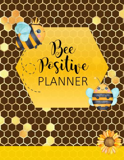 Bee Positive Planner Flip Through The Pages