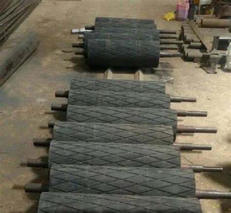 Mild Steel Rubber Conveyor Roller at Rs 850 in Howrah | ID: 24732968248