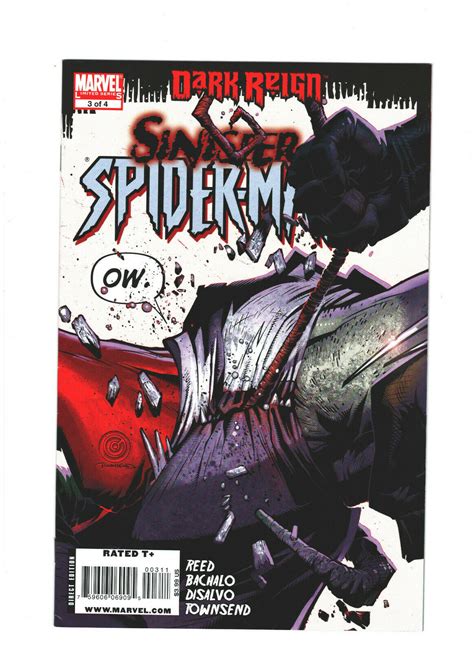 Dark Reign Sinister Spider Man 3 Vf 85 Marvel Comics Vs Venom