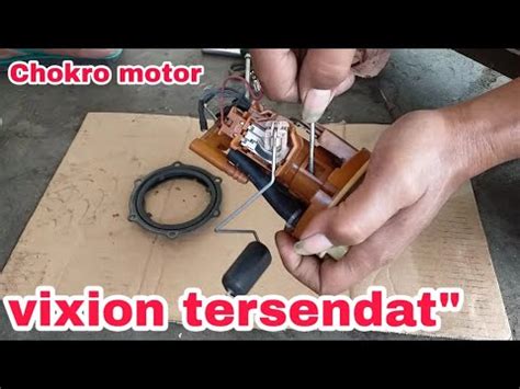 Cara Bongkar Fuel Pump Vixion Old Dan Cara Ganti Filter Bensin Youtube