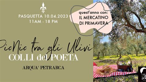 Pasquetta Al Frantoio Colli Del Poeta Il Aprile