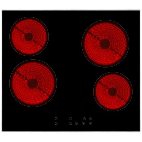 Buy Powerpoint 4 Zone 60cm Ceramic Hob Black Online Electrocity Ie