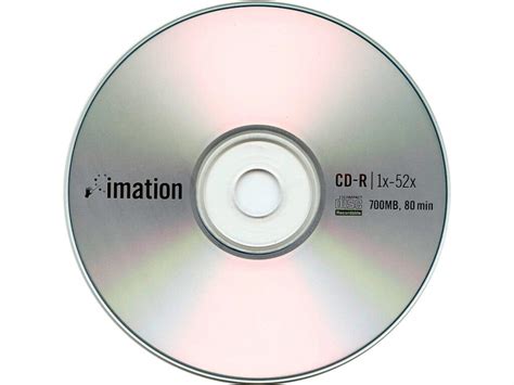 Imation Blank Cd R Mb X Cds Shrink Wrap Spindle Pack Rs