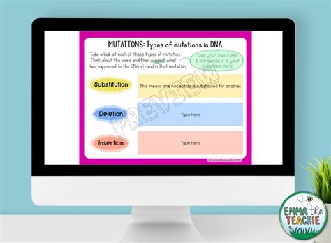 Fun And Effective Mutations Activities For High School Biology