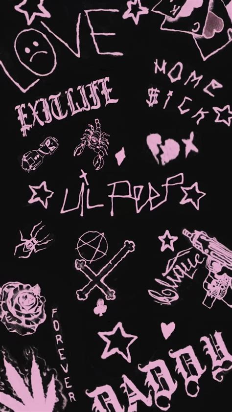 Lil Peep Life Is Beautiful 1080x1920 Wallpaper Teahub Io