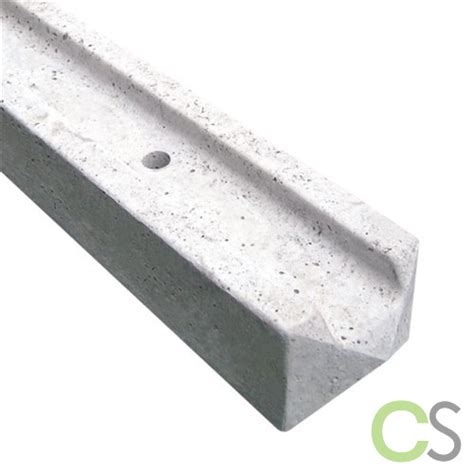 Concrete Slotted End Post 94 X 109mm X 2 44m Country Supplies