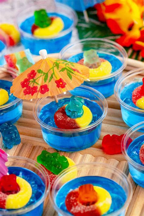 Pool Party Jello Shots These Fun Vodka Jello Shots Are A Must Have At