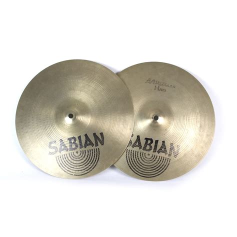 Sabian Aa Regular Hi Hat Cymbals Pair Reverb Uk