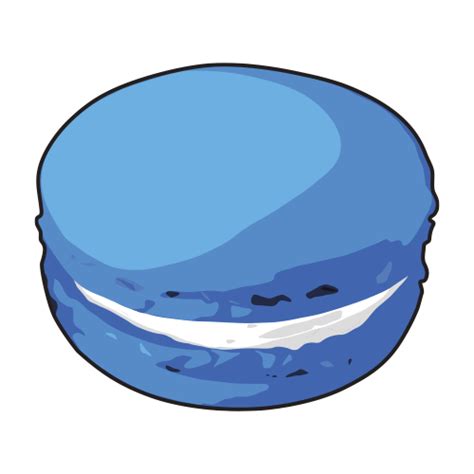 Blue Macaron Png Photos Png Play